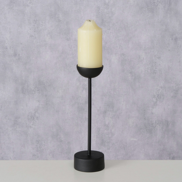 Fém gyertyaállvány egyetlen gyertyához VIMO, 30,5 cm