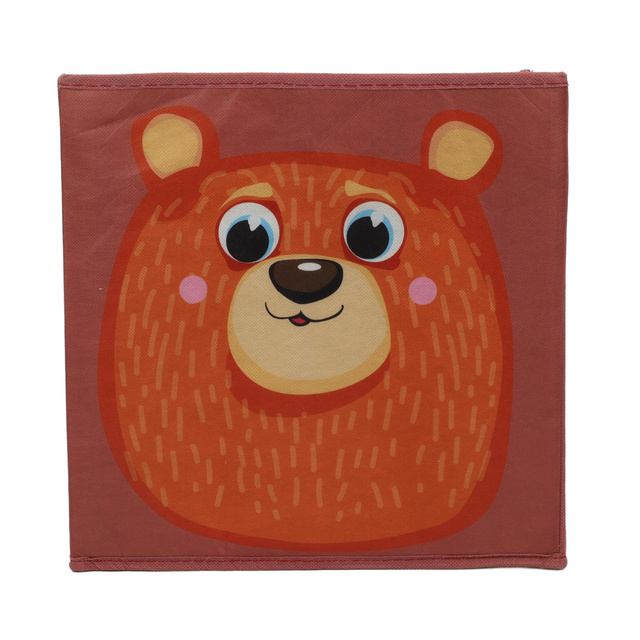 Textil tárolódoboz, 30 x 30 x 30 cm