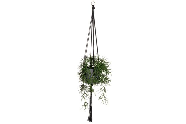Virágcserép fogas, pamut, 105 cm