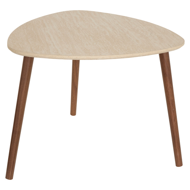 3 darabos MILEO dohányzóasztal-készlet, max. magasság 60 cm, MDF