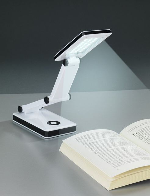 Összecsukható LED lámpa, USB-töltéssel.