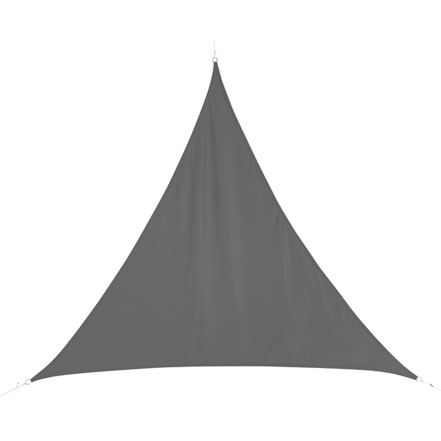 CURACAO háromszög alakú napvitorla, 3 x 3 x 3 m, poliészter