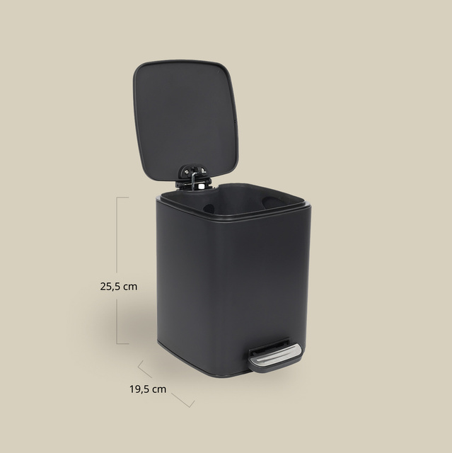 Fürdőszobai szemetes BALVO, 6 l