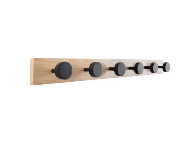 Fali ruhafogó KNOBS, 60 cm