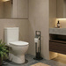 WC kefe toalettpapír tartóval ARLE, 77 cm
