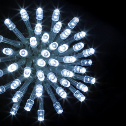 Karácsonyi díszvilágítás, 100 LED-es dekorációs lámpa
