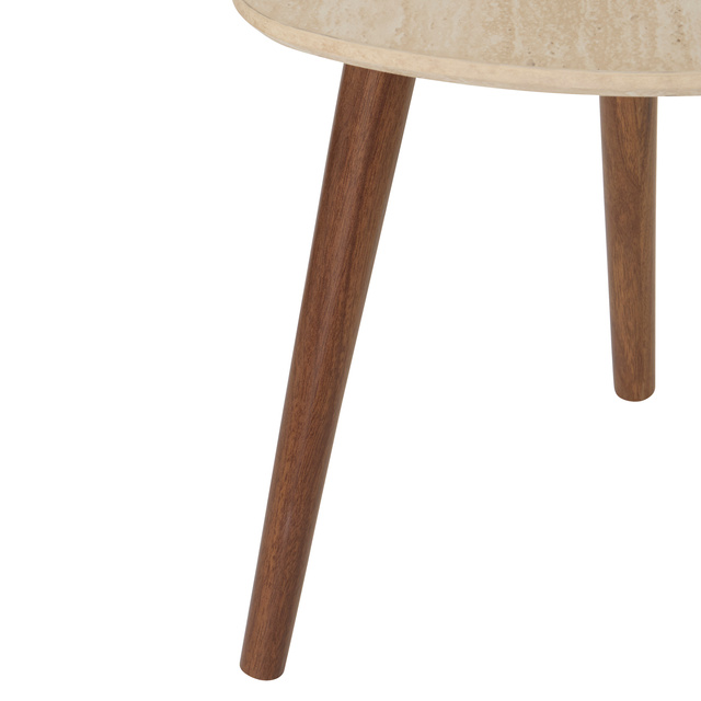 3 darabos MILEO dohányzóasztal-készlet, max. magasság 60 cm, MDF