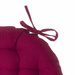 Kerek párna székre ROUND, Ø 38 cm, piros