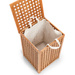Bambusz mosókosár fedéllel - 92 liter, kivehető betét, BAMBOO ZELLER