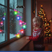 Napelemes függő lámpa, LED pillangók, szélcsengő, 78 cm