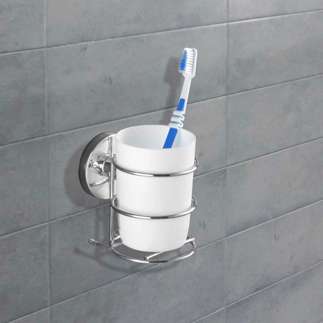 MILAZZO fogkefe tartó, Vacuum-Loc - krómozott acél, WENKO