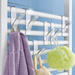 Horgok - radiátor akasztók fürdőszobához, 6 darabos készlet, WENKO, átlátszó