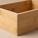 Bambusz asztali rendező, 15 x 23 x 7 cm