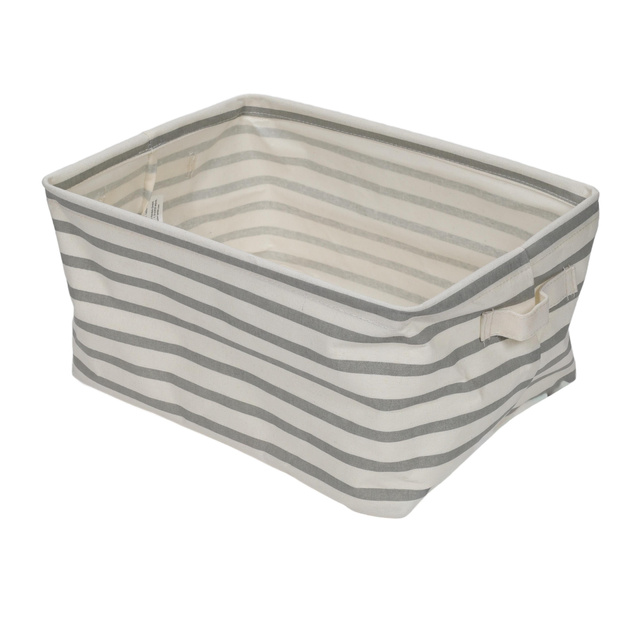 ZELLER "L" méretű STRIPES tárolókosár