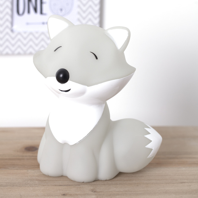 A RÓKA elemes éjjeli lámpa gyerekeknek, 17 cm