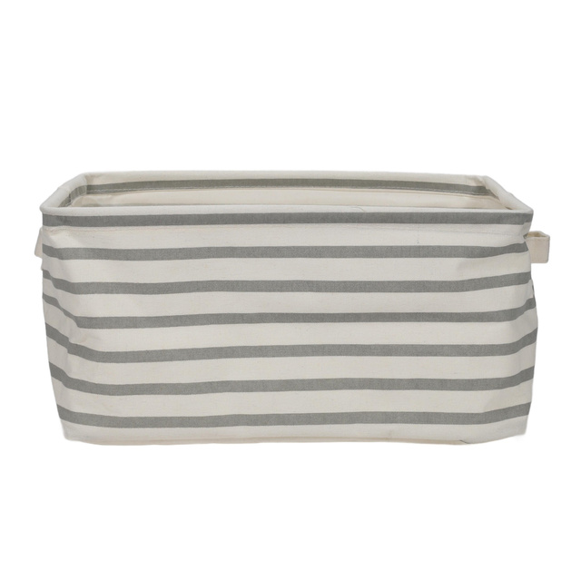 ZELLER "L" méretű STRIPES tárolókosár