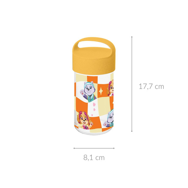 BUDDY SNACK vízpalack, 500 ml, KOZIOL, Mancs Őrjárat