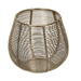 Fém tealight gyertyaállvány, arany színű