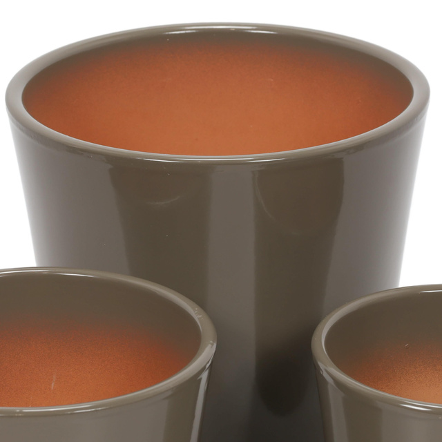 CONICAL kerámiakaspók készlet, 3 darab