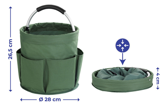 Univerzális kerti szerszám tároló CADDY