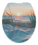 Sunset WC-ülőke, Duroplast, 45 x 37,5 cm, Allstar