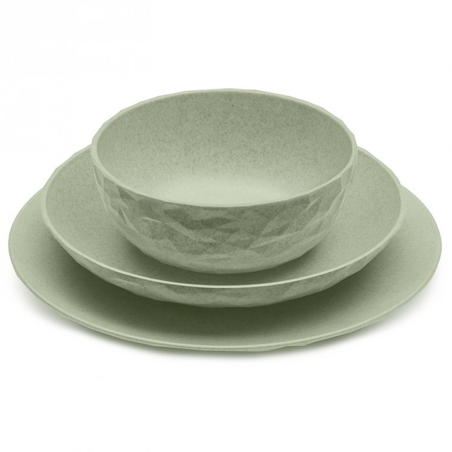 ORGANIC CLUB étkezési tányér, Ø 26 cm, KOZIOL, organikus zöld