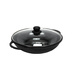 Wok üvegtetővel, Ø 32 cm