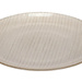 Karneol üvegtányér, 21 cm
