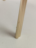 Velúr puff, 33 cm, fekete