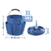 Textil vödörbe szervező szerszámokhoz, 34 l